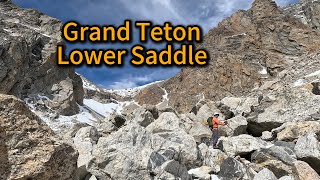 Experience the THRILL of Grand Teton Lower Saddle Hike  Silent Hiking [upl. by Krystin]