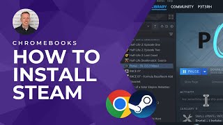 How to Play STEAM Games on Your Chromebook EASY  2024 [upl. by Chrissa]