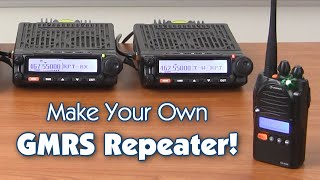 How to Turn the Wouxun KG1000G Into a GMRS Repeater [upl. by Prissie]