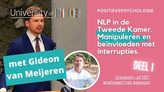 NLP in de Tweede Kamer  Gideon van Meijeren DEEL 1 [upl. by Leizar]