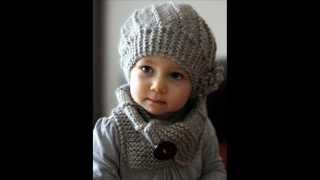 Cool Wool Hat and Cowl Set  Knit Hat Pattern [upl. by Akcir730]