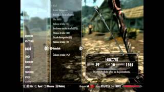 TES V Skyrim Moja kolekcja zbroi i broni [upl. by Elocan859]