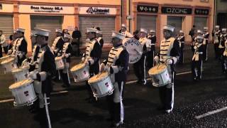 Omagh True Blues Flute Band End Their Parade 2012 [upl. by Tranquada]