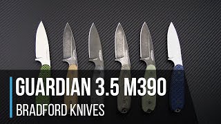 Bradford Guardian 35 M390 Fixed Blade Overview [upl. by Nolrak]