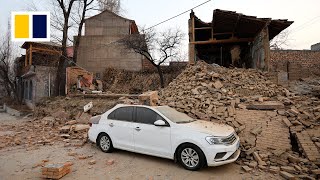 China’s deadliest quake in nearly a decade kills over 100 [upl. by Adnaram741]