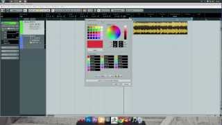 Cubase 65 Tutorial  6 Colors in Cubase amp Appearance [upl. by Eitnom627]