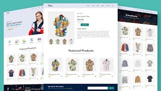 Build and Deploy Ecommerce Website With HTML CSS JavaScript  Full Responsive Ecommerce Course FREE [upl. by Lemar]