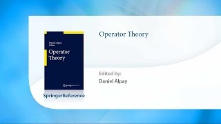 Operator Theory [upl. by Macintosh]