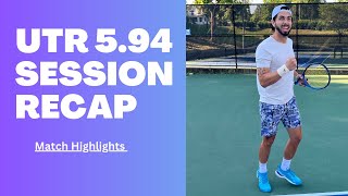 Can I Graduate to UTR 6  UTR 5 Summer Highlights [upl. by Gustave]