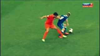 Insigne Vs Strootman HD [upl. by Yeltrab]