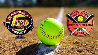 Torneo Slowpitch Ej Sinaloa Diamondbacks Ej Sinaloa vs Brewers [upl. by Etnoel849]