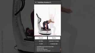 🔥Power Plate FLEXIBILITÄT WORKOUT Home mit der Power Plate Training APP 🔥 [upl. by Naziaf]