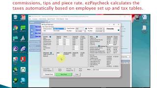 How to Print Paychecks In minutes [upl. by Olotrab]