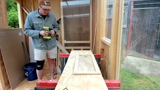 Making Windows amp Doors from Plexiglass for the Tiny Tiny House [upl. by Krasner]