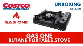 Costco Finds Unboxing the GasOne Butane Stove GS3700 [upl. by Philippa]