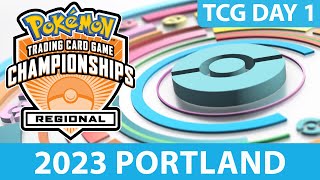 TCG Day 1  2023 Pokémon Portland Regional Championships [upl. by Lahey649]