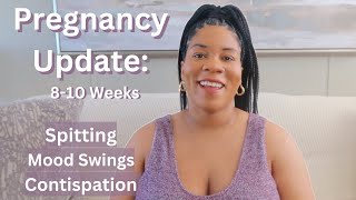 PREGNANCY UPDATE Week 810 Symptoms Ultrasound Cravings [upl. by Lisbeth699]