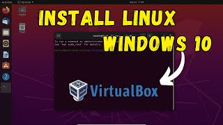 How To Download And Install Linux On Windows 10 [upl. by Chiarra]