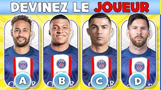 Devinez les numéros demoji de club et de maillot des joueurs de football  Neymar Ronaldo Messi [upl. by Adnerol]