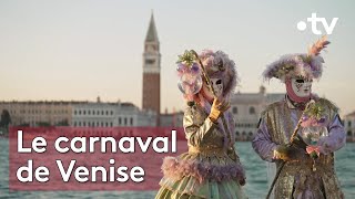 Le carnaval de Venise depuis la place SaintMarc [upl. by Talia]