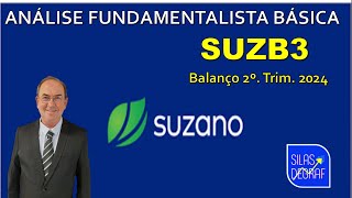 SUZB3  SUZANO SA ANÁLISE FUNDAMENTALISTA BÁSICA PROF SILAS DEGRAF [upl. by Melentha753]