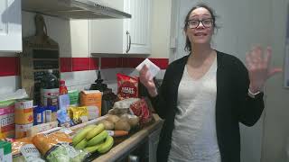 Sainsburys shopping haul £3925 frugalliving shoppinghaul [upl. by Ellertnom]