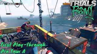 Trials Rising  League 9 Pro Tour A  First Playthrough [upl. by Ahsienek375]