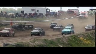 StockCar Rennen Grimmen Zwischenlauf 140 PS Samstag Mai 2014 [upl. by Egroej]