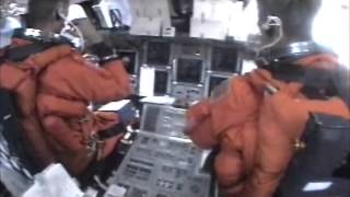 Full Cockpit Reentry amp landing  Crew Audio ♦ Space Shuttle STS115 [upl. by Ilam]