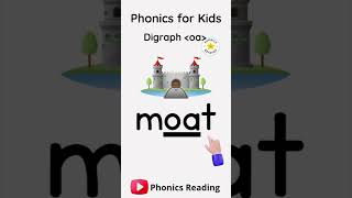 Digraph oa Words  Learn to Read with Phonics phonics shorts [upl. by Laurance]