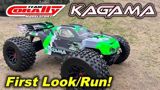 Team Corally Kagama First Look and Run Bash  Best 18 Truggy Monster Truck [upl. by Anoo]