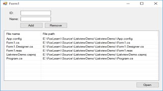 C Tutorial  ListView Control  FoxLearn [upl. by Luisa224]