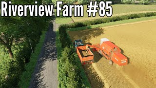 The Harvest Continues  Farming Simulator 22  Riverview Farm  Ep 85 [upl. by Yro441]