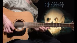 Def Leppard  Miss You in a Heartbeat  Acoustic Version Solo Cover [upl. by Drofniw393]