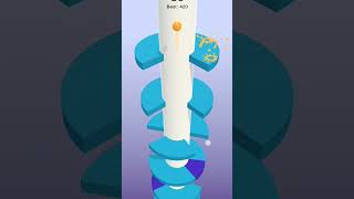 Helix jump gameplay helixjumpandroid helixjumpios helixgame helixgameplay helixjump shorts [upl. by Nnil]