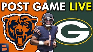 Chicago Bears vs Green Bay Packers Post Game Show LIVE  NFL Week 1 [upl. by Adamok644]