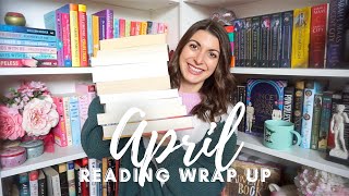 READING WRAP UP  10 Books I Read in April [upl. by Ahsekam668]