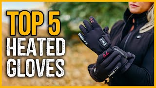 Best Heated Motorcycle Gloves 🧤 Complete Review  Speedy Moto [upl. by Yuri]