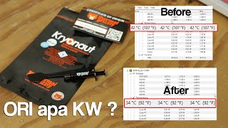 Review Thermal Paste Grizzly Kryonaut  Tutorial amp Tips mengganti Thermal Paste [upl. by Gregoire827]