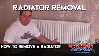 How to remove central heating radiator covers to clean behind [upl. by Meerek]