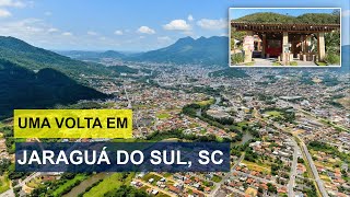 UMA VOLTA EM JARAGUÁ DO SUL SC  CIDADE MAIS SEGURA DO PAÍS [upl. by Netsoj]