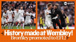 FULL PENALTY SHOOTOUT  History at Wembley as Bromley promoted to the English Football League 🏆 [upl. by Eissirk]