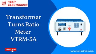 Transformer Turns Ratio Meter VTRM3A [upl. by Deer840]