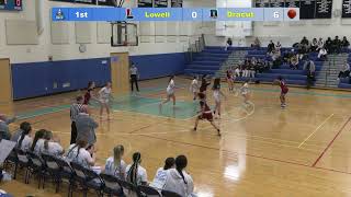 Dracut GIrls Basketball vs Lowell 12624 [upl. by Osicran655]