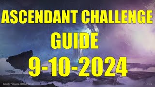 Destiny 2  Ascendant Challenge Guide and Location 9102024 [upl. by Sletten]