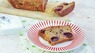 PLUMCAKE allo Yogurt con CILIEGE  La Cucina di Lena [upl. by Dej]