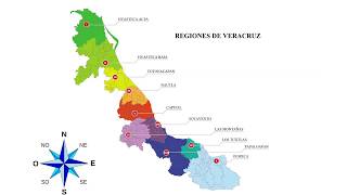 Las Regiones de mi entidad Veracruz [upl. by Anrapa]