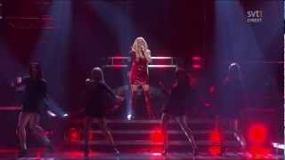 Björn Ranelid ft Sara Li  Mirakel  2nd Performance Melodifestivalen 2012 Deltävling 3 720p HD [upl. by Ordnasil222]