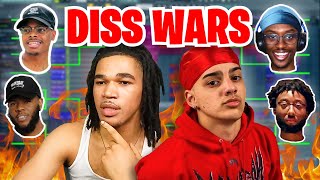 Streamer Diss Wars Got a Little HEATED Ft Dasgasdom3 Plaqueboymax ImDontai amp More FULL STREAM [upl. by Atazroglam]