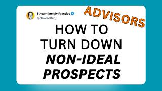 How To quotDeclinequot NonIdeal Prospects Who Were Referred [upl. by Annahael]